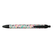 Abstract patroon 3 zwarte inkt pen (Achterkant)