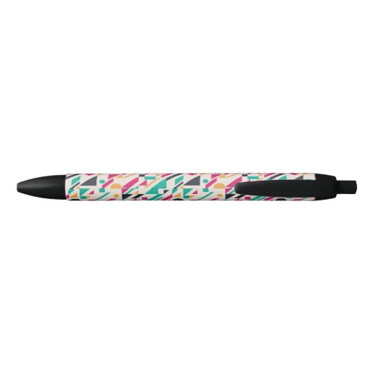 Abstract patroon 3 zwarte inkt pen (Achterkant)
