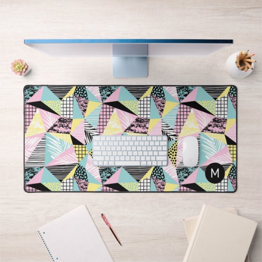 Abstract Patroon Aangepast Monogram Bureaumat (Kantoor 1)