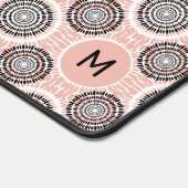 Abstract Patroon Aangepast Monogram Bureaumat (Hoek)