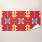 Abstract patroon. abstract, achtergrond, badge, sc badhanddoek (Badhanddoek)