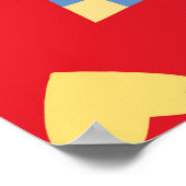 Abstract patroon. abstract, achtergrond, badge, sc poster (Hoek)