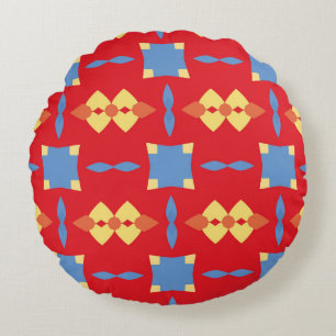 Abstract patroon. abstract, achtergrond, badge, sc rond kussen