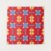 Abstract patroon. abstract, achtergrond, badge, sc wandkleed (Voorkant (horizontaal))