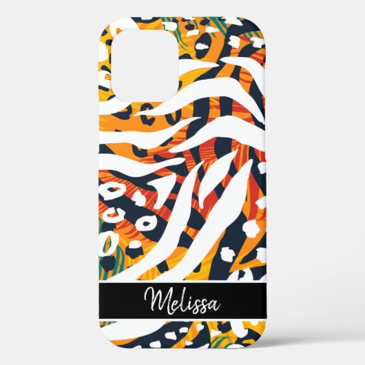 Abstract patroon afdrukken op maat Case-Mate iPhone case (Achterkant)