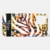 Abstract patroon afdrukken op maat Case-Mate iPhone case (Achterkant (horizontaal))
