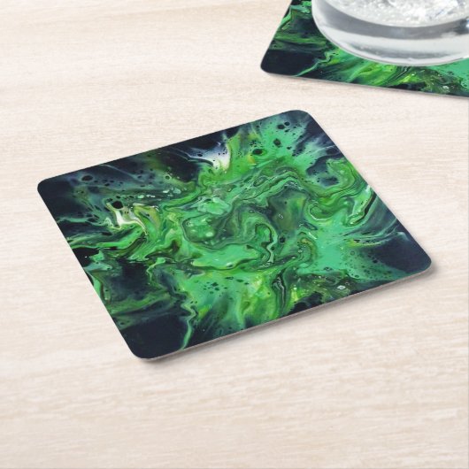 Abstract patroon. Anetka. Kartonnen Onderzetters (Schuin)