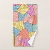 Abstract patroon bad handdoek (Handdoek)