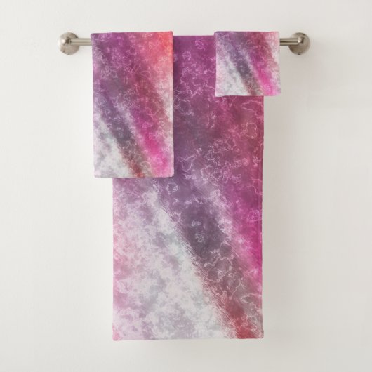 Abstract patroon bad handdoek (Insitu)