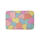 Abstract patroon badmat (Voorkant)
