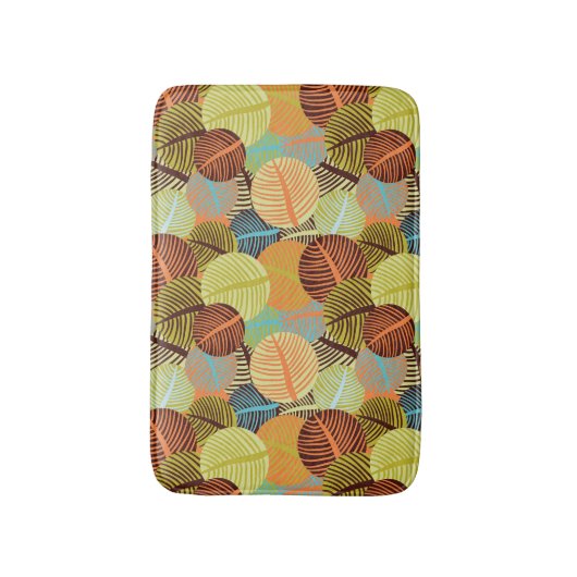 Abstract patroon badmat (Voorkant Verticaal)