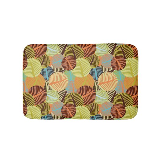 Abstract patroon badmat (Voorkant)