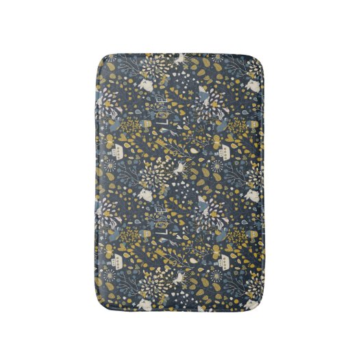 Abstract  patroon badmat (Voorkant Verticaal)