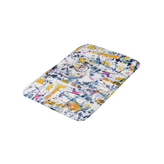 Abstract patroon badmat (Gekanteld)