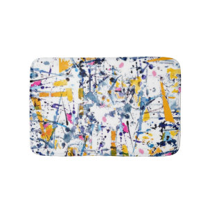 Abstract patroon badmat