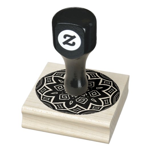 abstract patroon bal rubberen stempel  (Stempel)
