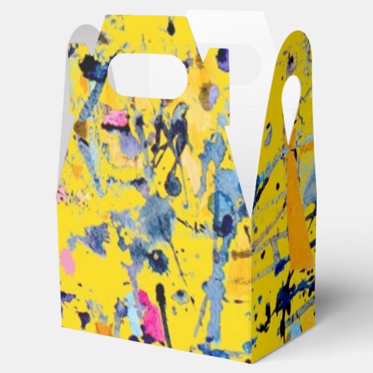 Abstract patroon bedankdoosjes (Geopend)