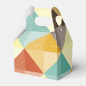 Abstract patroon bedankdoosjes (Achterkant)