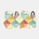 Abstract patroon bedankdoosjes (Uitgevouwen)