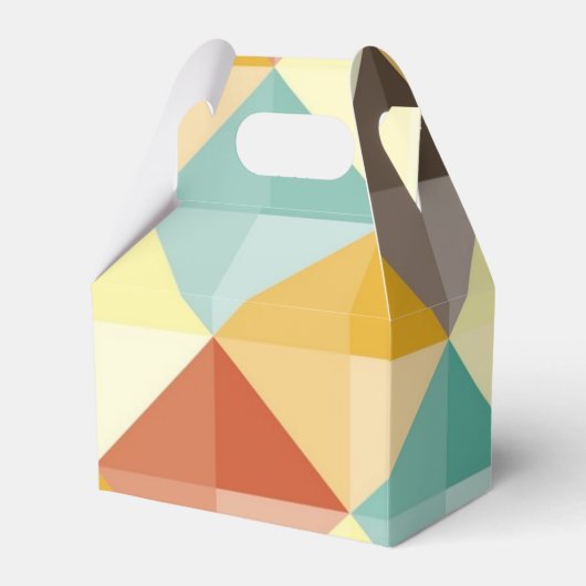 Abstract patroon bedankdoosjes (Voorkant Zijde)