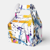 Abstract patroon bedankdoosjes (Achterkant)