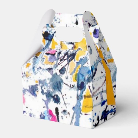 Abstract patroon bedankdoosjes (Voorkant Zijde)