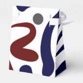  abstract patroon bedankdoosjes (Achterkant)