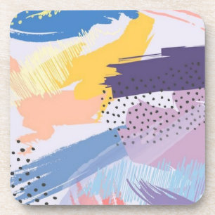 Abstract patroon bier onderzetter
