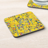 Abstract patroon bier onderzetter (Linkerzijde)