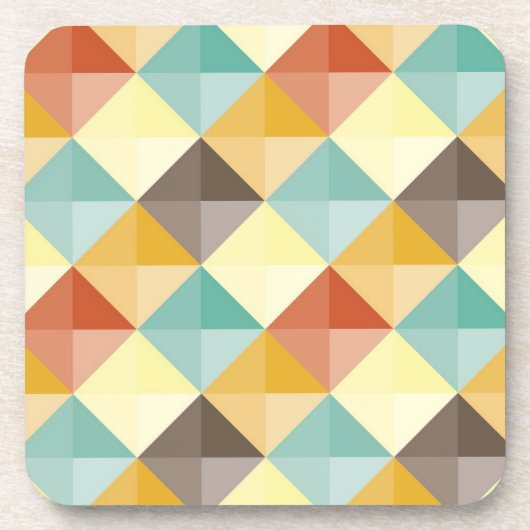 Abstract patroon bier onderzetter (Voorkant)