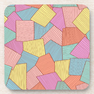 Abstract patroon bier onderzetter