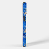 Abstract patroon, blauwe horizon, Case-Mate iPhone case (Achterkant / Rechts)