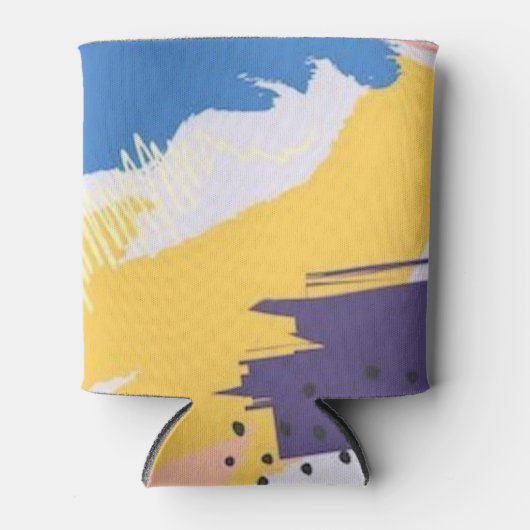 Abstract patroon blikjeskoeler (Voorkant)