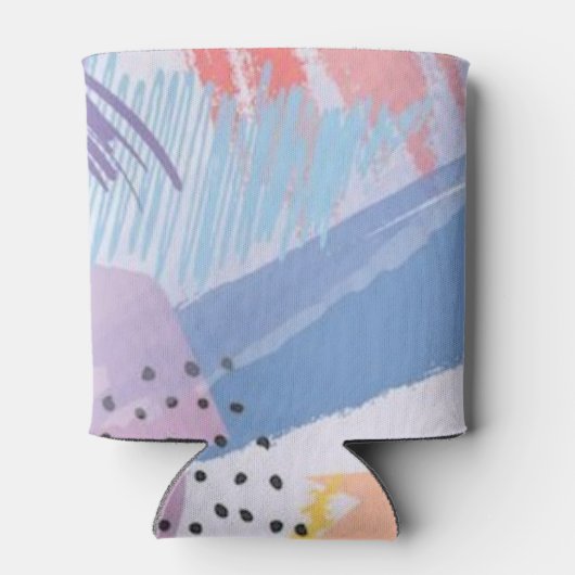 Abstract patroon blikjeskoeler (Achterkant)