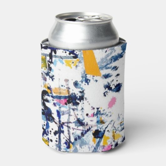 Abstract patroon blikjeskoeler (Blikje Voorkant)