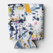 Abstract patroon blikjeskoeler (Voorkant)