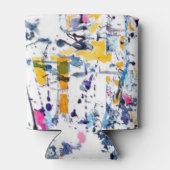 Abstract patroon blikjeskoeler (Achterkant)