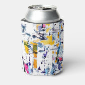 Abstract patroon blikjeskoeler (Blikje Achterkant)