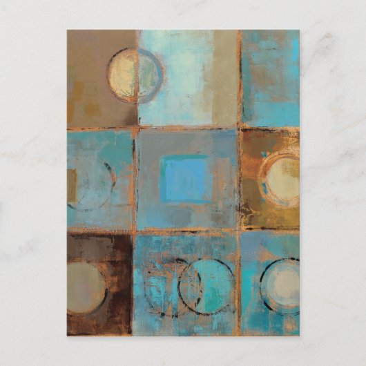 Abstract patroon briefkaart (Voorkant)