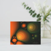 Abstract patroon briefkaart (Staand voorkant)