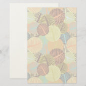 Abstract patroon briefpapier (Voorkant / Achterkant)