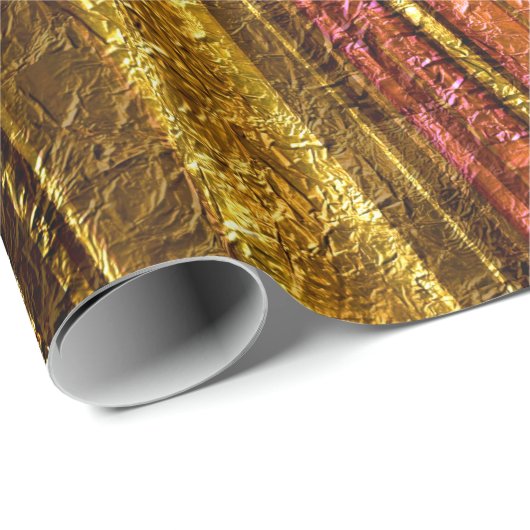 Abstract patroon, bruin en geel, textuur cadeaupapier (Rol Hoek)