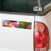 Abstract patroon bumpersticker (Op Truck)