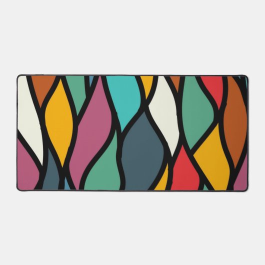 Abstract patroon bureaumat (Voorkant)