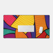 Abstract patroon bureaumat (Keyboard & Muis)