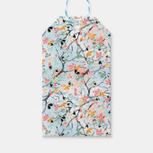 Abstract patroon cadeaulabel (Voorkant)