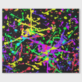 Abstract patroon cadeaupapier (Vlak)