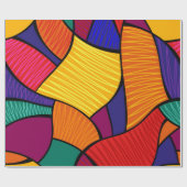 Abstract patroon cadeaupapier (Vlak)