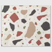 Abstract patroon cadeaupapier (Vlak)