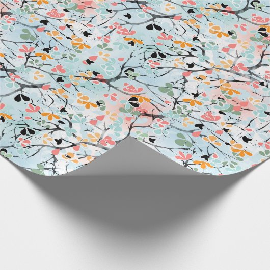 Abstract patroon cadeaupapier (Hoek)